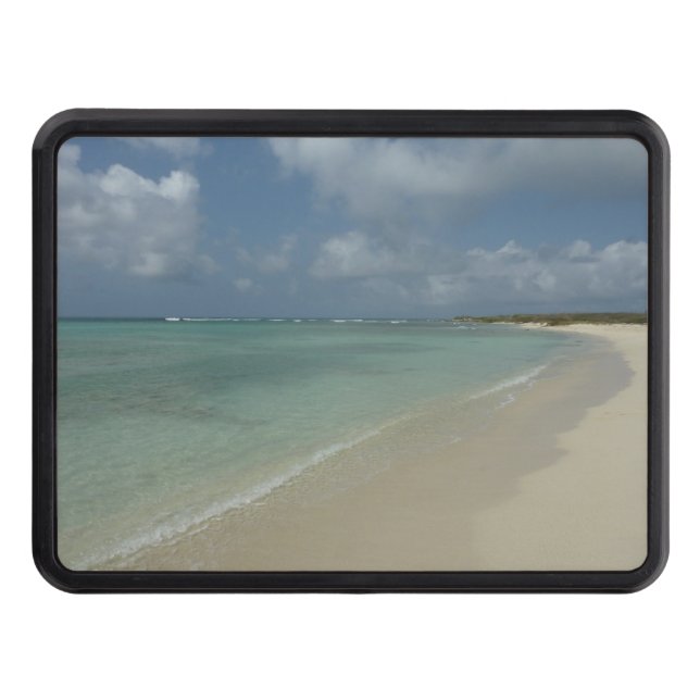 Aruban Beach II Beautiful Nature Scene Hitch Cover (Front)