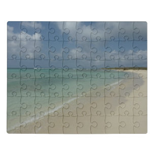 Aruban Beach II Beautiful Nature Scene Jigsaw Puzzle