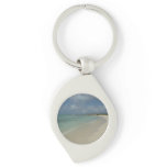 Aruban Beach II Beautiful Nature Scene Keychain