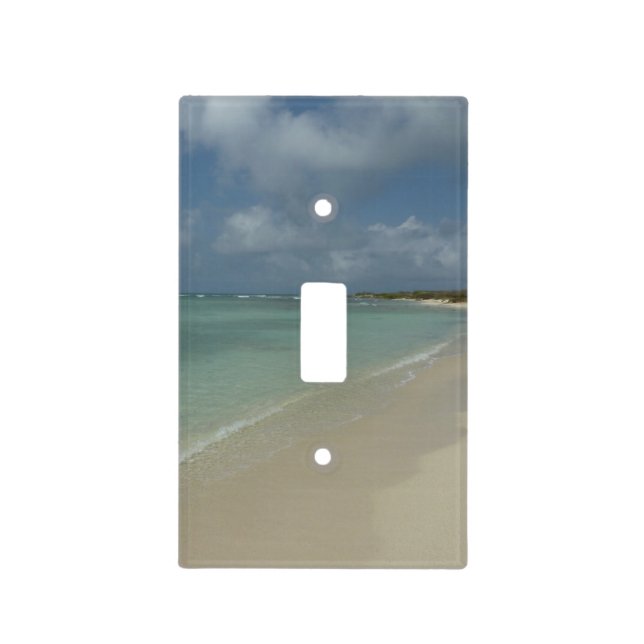 Aruban Beach II Beautiful Nature Scene Light Switch Cover (Front)