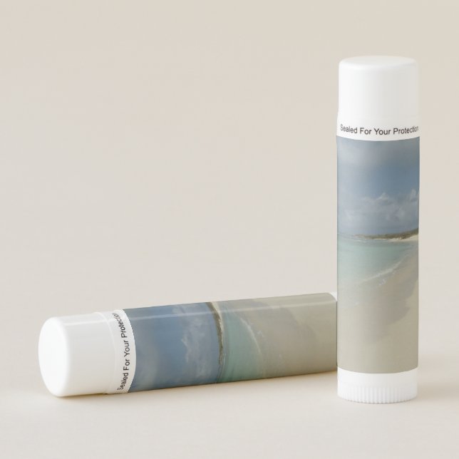 Aruban Beach II Beautiful Nature Scene Lip Balm (Front)