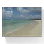 Aruban Beach II Beautiful Nature Scene Paperweight