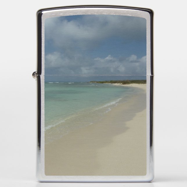 Aruban Beach II Beautiful Nature Scene Zippo Lighter (Front)