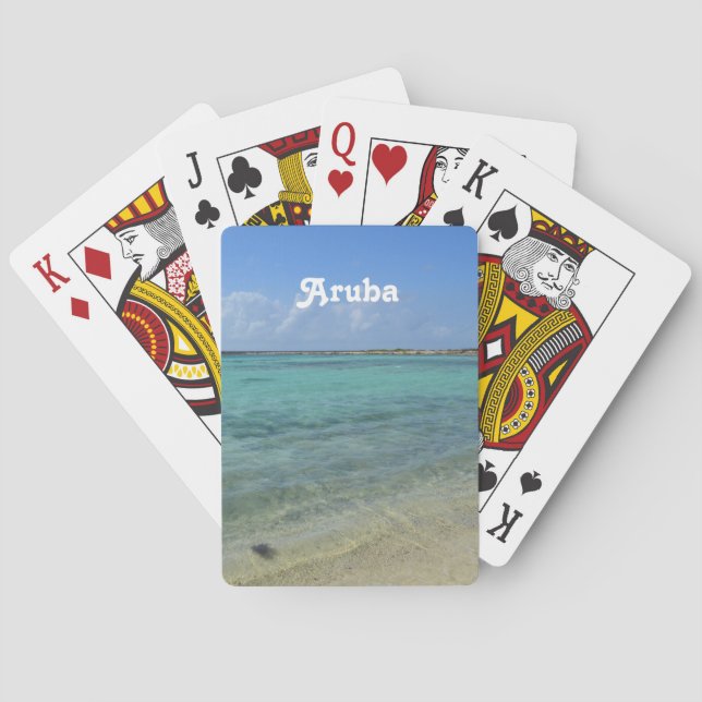 Aruban Beach Poker Cards (Back)