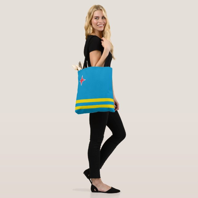 Aruban flag world gift  tote bag (On Model)