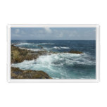 Aruba's Rocky Coast and Blue Ocean Acrylic Tray