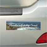 Aruba's Rocky Coast and Blue Ocean Car Magnet