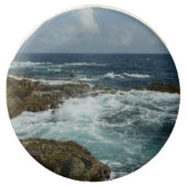 Aruba's Rocky Coast and Blue Ocean Chocolate Covered Oreo (Front)