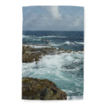 Aruba's Rocky Coast and Blue Ocean Garden Flag