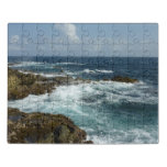 Aruba's Rocky Coast and Blue Ocean Jigsaw Puzzle