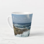 Aruba's Rocky Coast and Blue Ocean Latte Mug