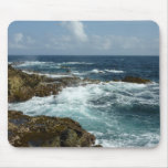 Aruba's Rocky Coast and Blue Ocean Mouse Pad