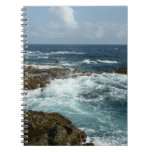 Aruba's Rocky Coast and Blue Ocean Notebook