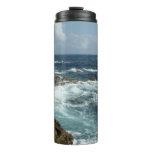 Aruba's Rocky Coast and Blue Ocean Thermal Tumbler