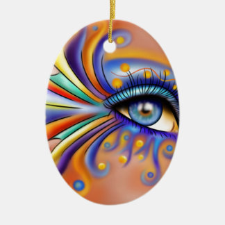 Arubissina V1 - fish eye Ceramic Ornament