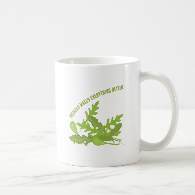 Arugula Coffee Mug (Right)