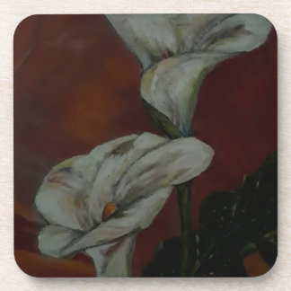 Arum Lilies 2 Drink Coaster