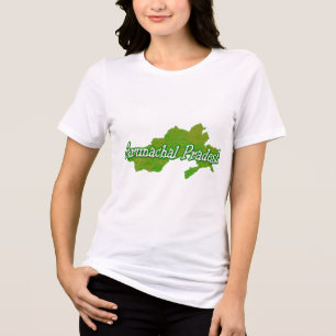 Arunachal Pradesh T-shirt Tri-Blend Shirt