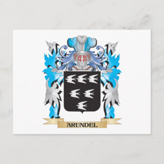 Arundel Coat Of Arms Postcard