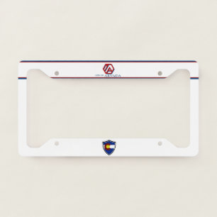 Arvada (Colorado) city flag License Plate Frame