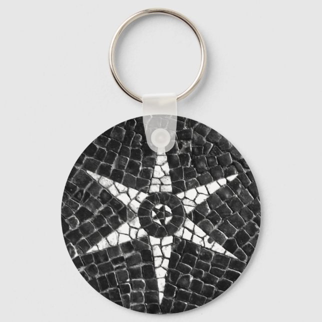Arvel Lisbon Star Keychain (Front)