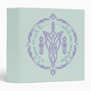 ARWEN™ Evenstar Quote Graphic 3 Ring Binder