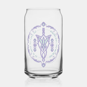 ARWEN™ Evenstar Quote Graphic Can Glass