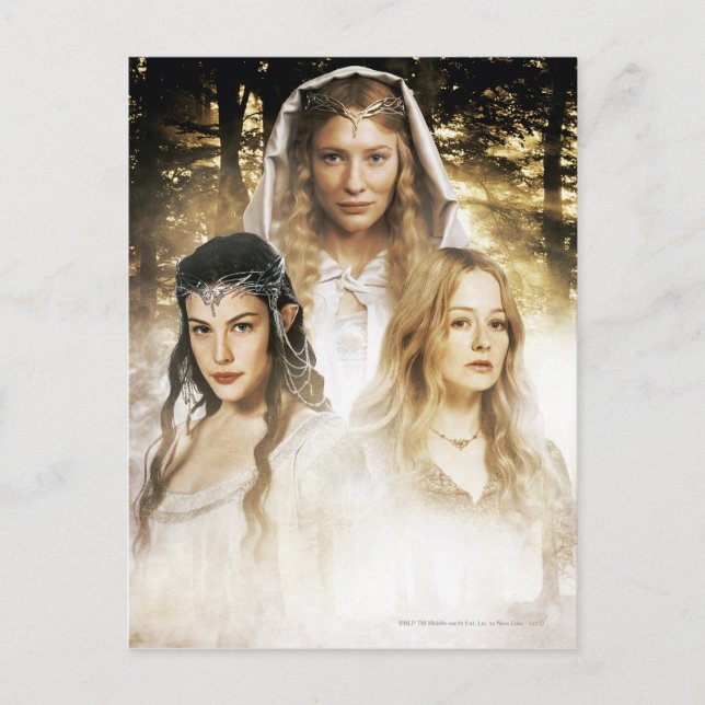 ARWEN™, Galadriel, Eowyn Postcard (Front)