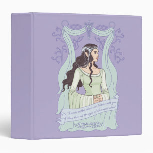 ARWEN™ "Share One Lifetime With You" Graphic 3 Ring Binder