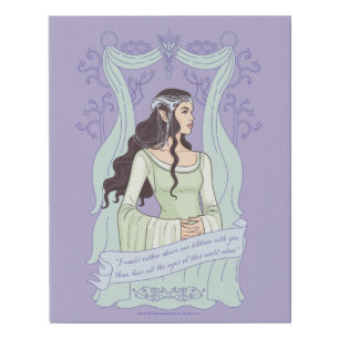 ARWEN™ "Share One Lifetime With You" Graphic Faux Canvas Print