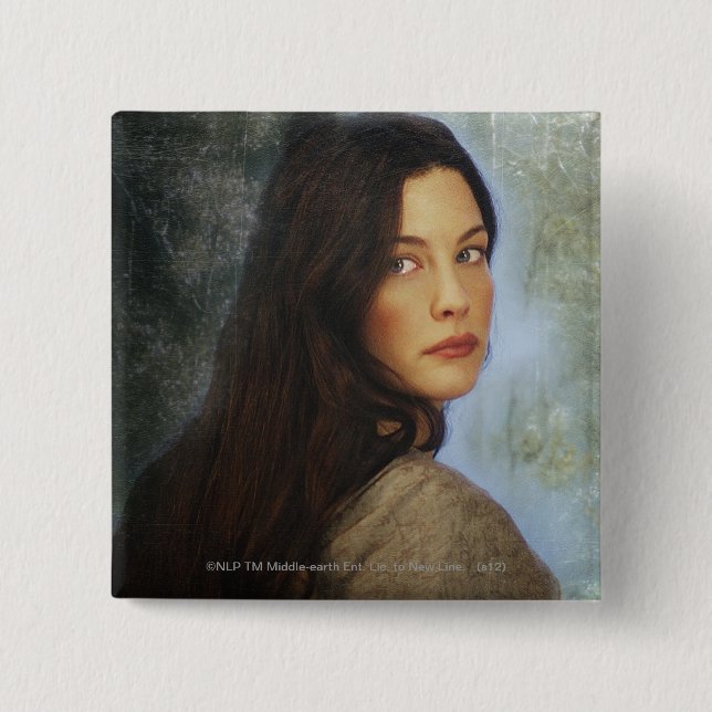 ARWEN™ turning back Pinback Button (Front)