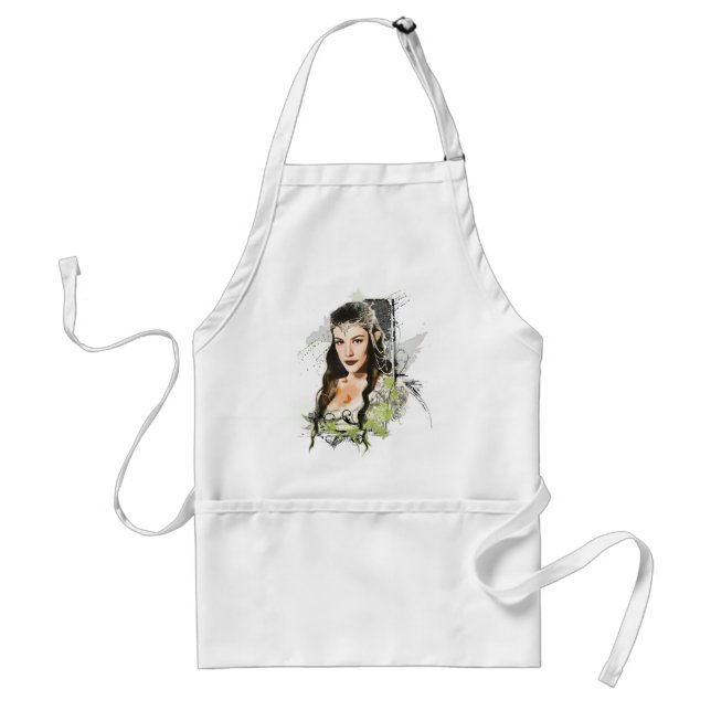 ARWEN™ Vector Collage Adult Apron (Front)
