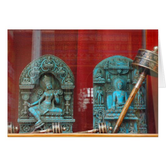 Arya Tara and Lord Buddha, Bodha, Nepal (Front Horizontal)