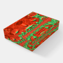 ARYAN CHRISTMAS ~ Red Green ~ RECTANGULAR ~