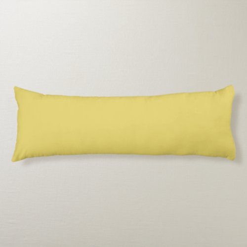  Arylide yellow solid color  Body Pillow