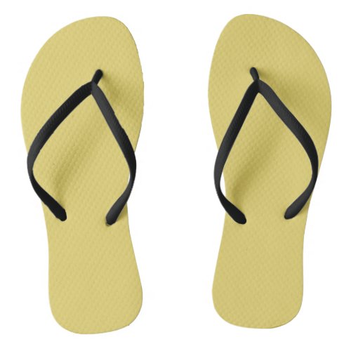  Arylide yellow solid color Flip Flops