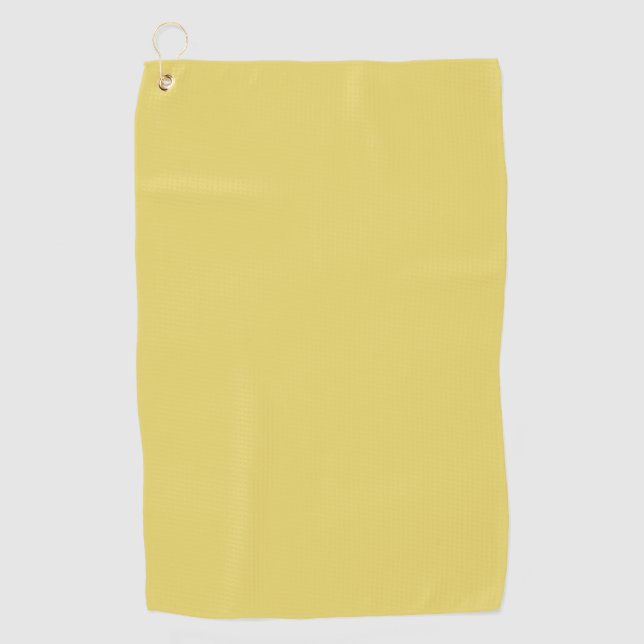  Arylide yellow (solid color)  Golf Towel (Front)