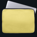 Arylide yellow (solid color)  Laptop Sleeve<br><div class="desc">Arylide yellow (solid color)</div>