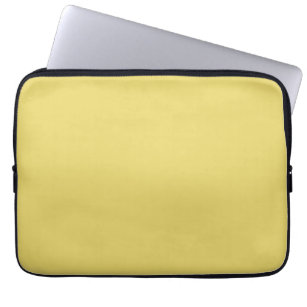  Arylide yellow (solid color)  Laptop Sleeve