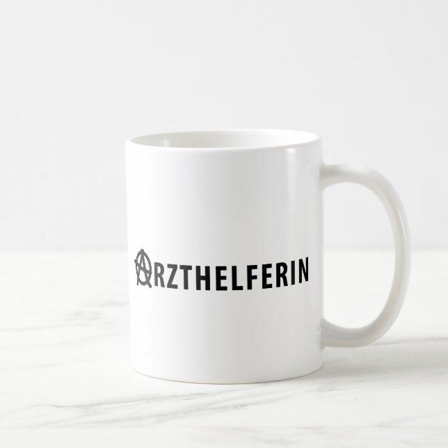 Arzthelferin icon coffee mug (Right)