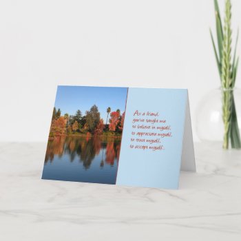 As A Friend... Card by inFinnite at Zazzle