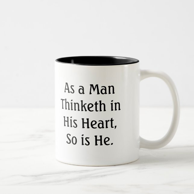 As a Man Thinketh Mug (Right)