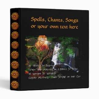As Above So Below 3 Ring Binder