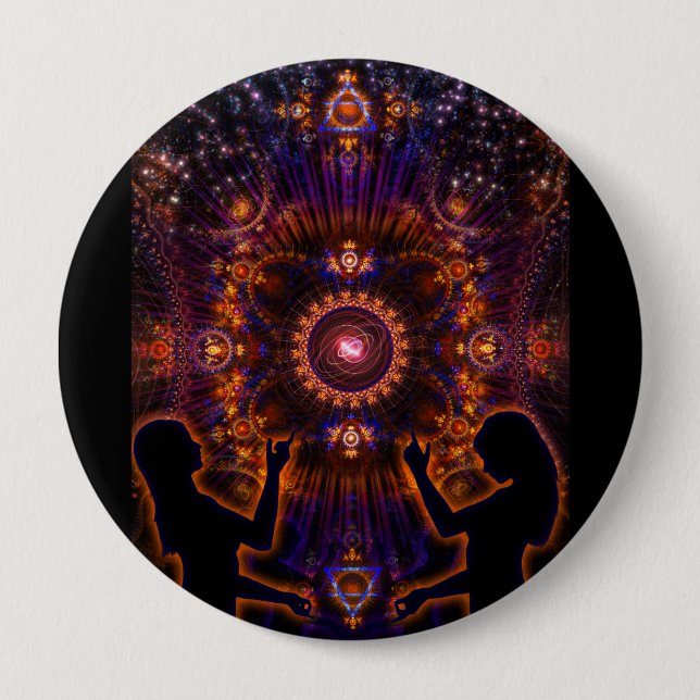 As Above, So Below Button (Front)