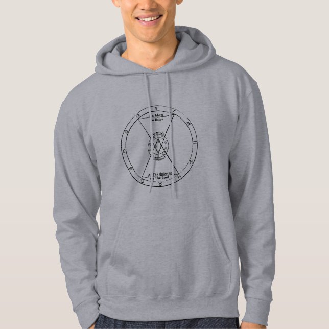 As Above So Below Hoodie (Front)