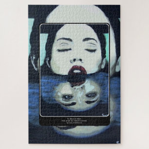 ‘As Above, So Below’ Painting on a Jigsaw Puzzle