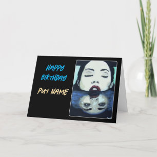 ‘As Above, So Below’ Painting on a Thank You Card