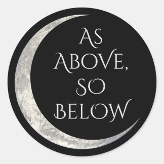 As Above So Below sticker