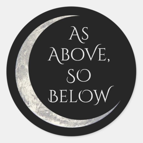 As Above So Below sticker