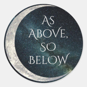 As Above So Below sticker